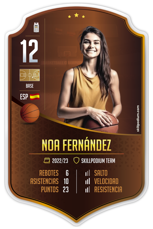 Escudo personalizado de Baloncesto para deportistas