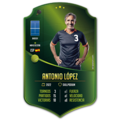 Escudo personalizado de Padel para deportistas