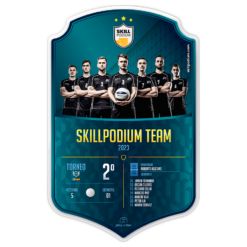 Escudo personalizado de Voley para deportistas